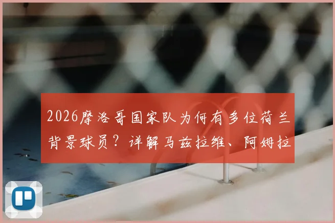 2026摩洛哥国家队为何有多位荷兰背景球员？详解马兹拉维、阿姆拉巴特等球星与荷兰足球的渊源